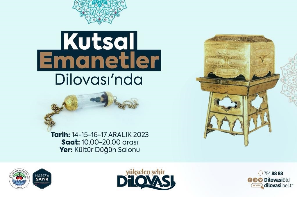 Kutsal Emanetler Dilovasnda Sergilenecek