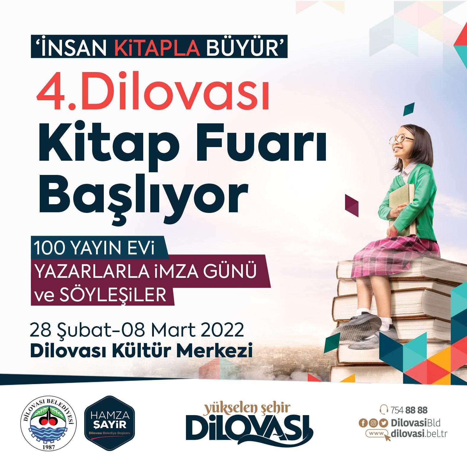 Kitap Fuar Dilovasnda balyor