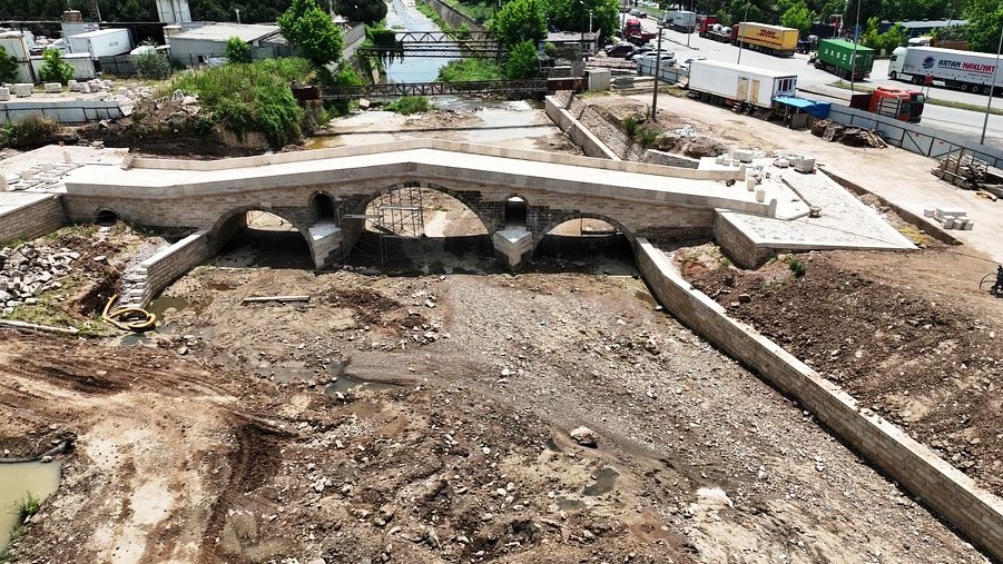 Tarihi Mimar Sinan Kprs Restorasyonunda Sona Doru